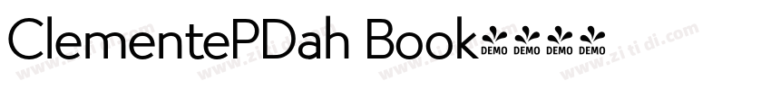 ClementePDah Book字体转换